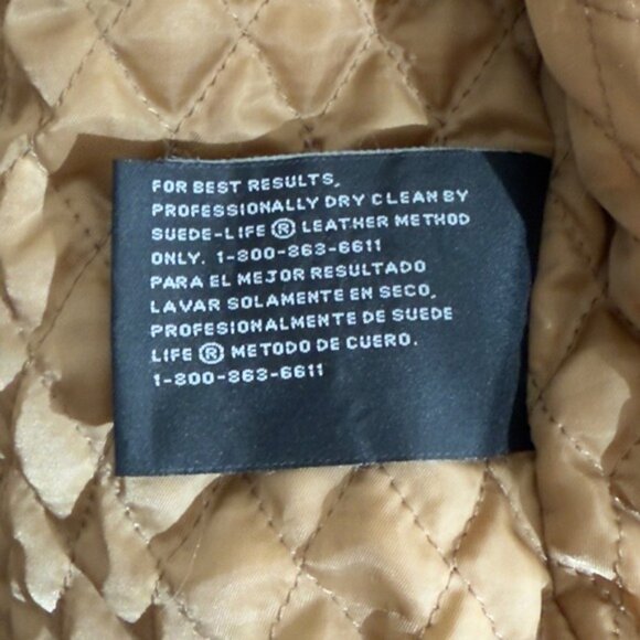 Vintage Suede Fur Trim Jacket Rabbit Collar Cuffs Y2K Mob Wife Boho Chic Medium - Picture 5 of 12